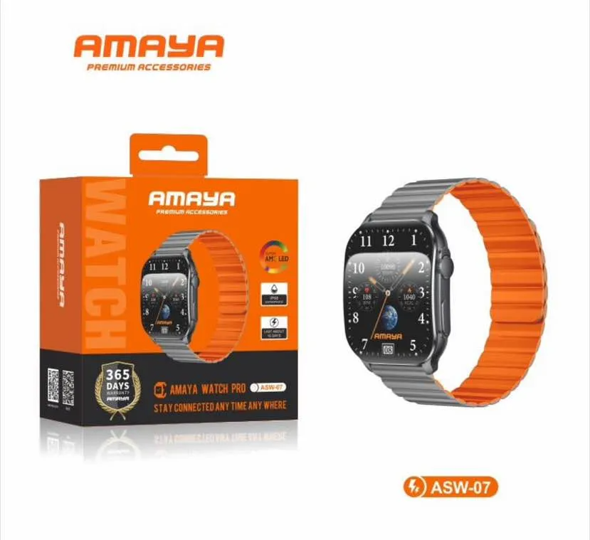 ساعة الذكية من امايا  Amaya Pro AMOLED ASW-07