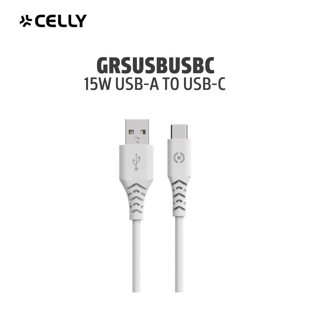 شاحن 15 وات USB-A  الى USB-C من سيلي