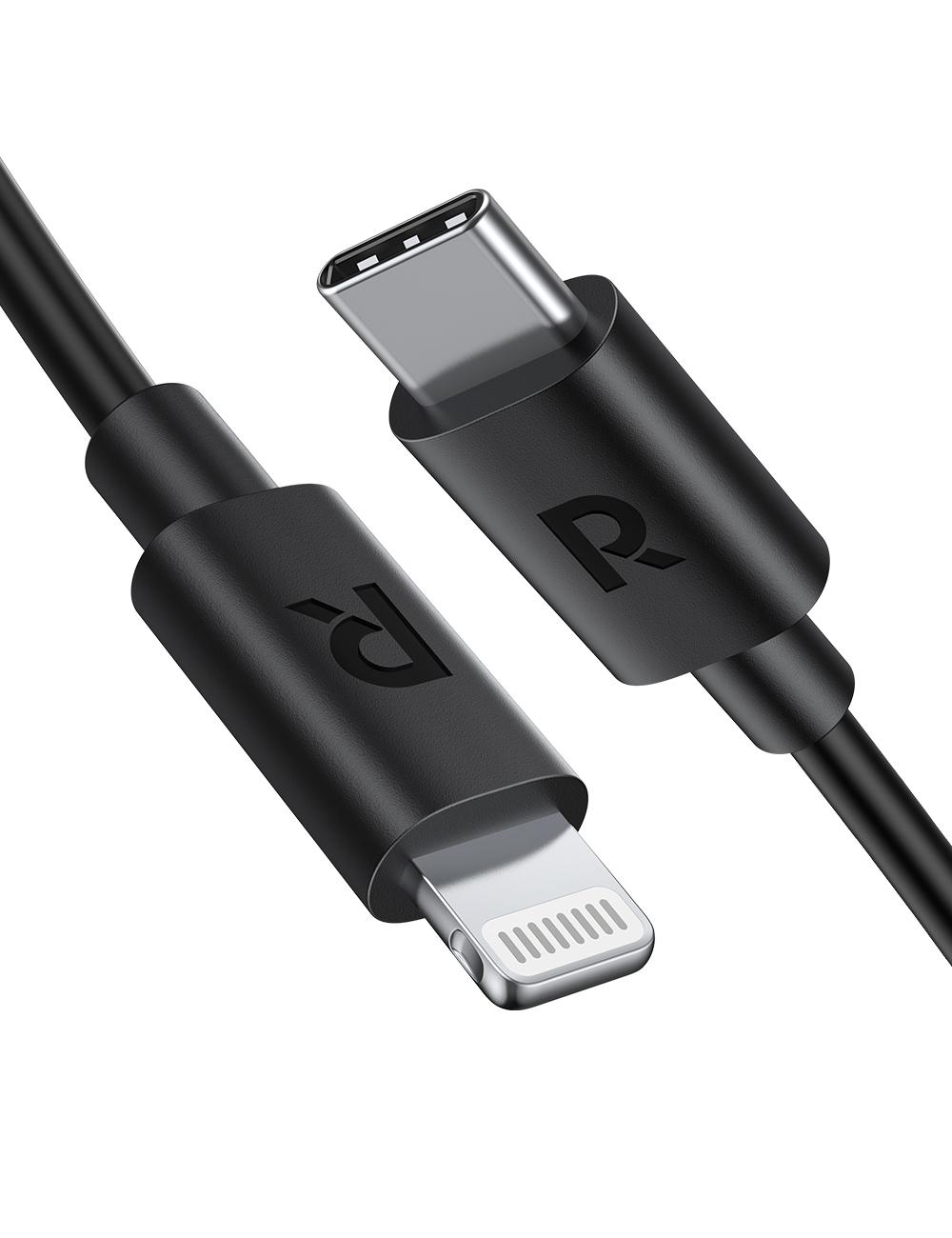 راف باور، RP-CB1016 TypeC-كابل  لايتننج 1 م TPE أسود