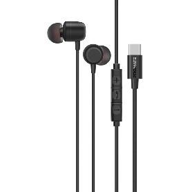 سماعات أذن سلكية ستيريو USB-C مريحة للاستخدام
