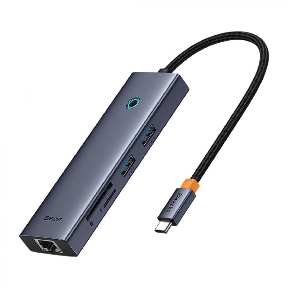محطة إرساء Baseus UltraJoy Series HUB بسبعة منافذ