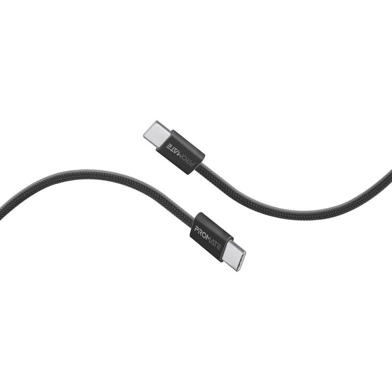 كيبل USB-C مضفر من القماش لتوصيل الطاقة فائق السرعة بقوة 60 واط