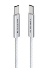 كيبل Anker Zolo USB-C إلى USB-C بقوة 240 واط ومغلف بنسيج مضفر (0.9 متر / 3 أقدام) -
