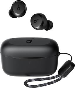 ساوند كور سماعات اذن لاسلكية ترو من انكر A20i، بلوتوث 5.3، تطبيق، صوت مخصص، وقت تشغيل طويل 28 ساعة، مقاومة للماء، 2 ميكروفون لمكالمات واضحة بالذكاء الاصطناعي، وضع سماعة اذن واحدة