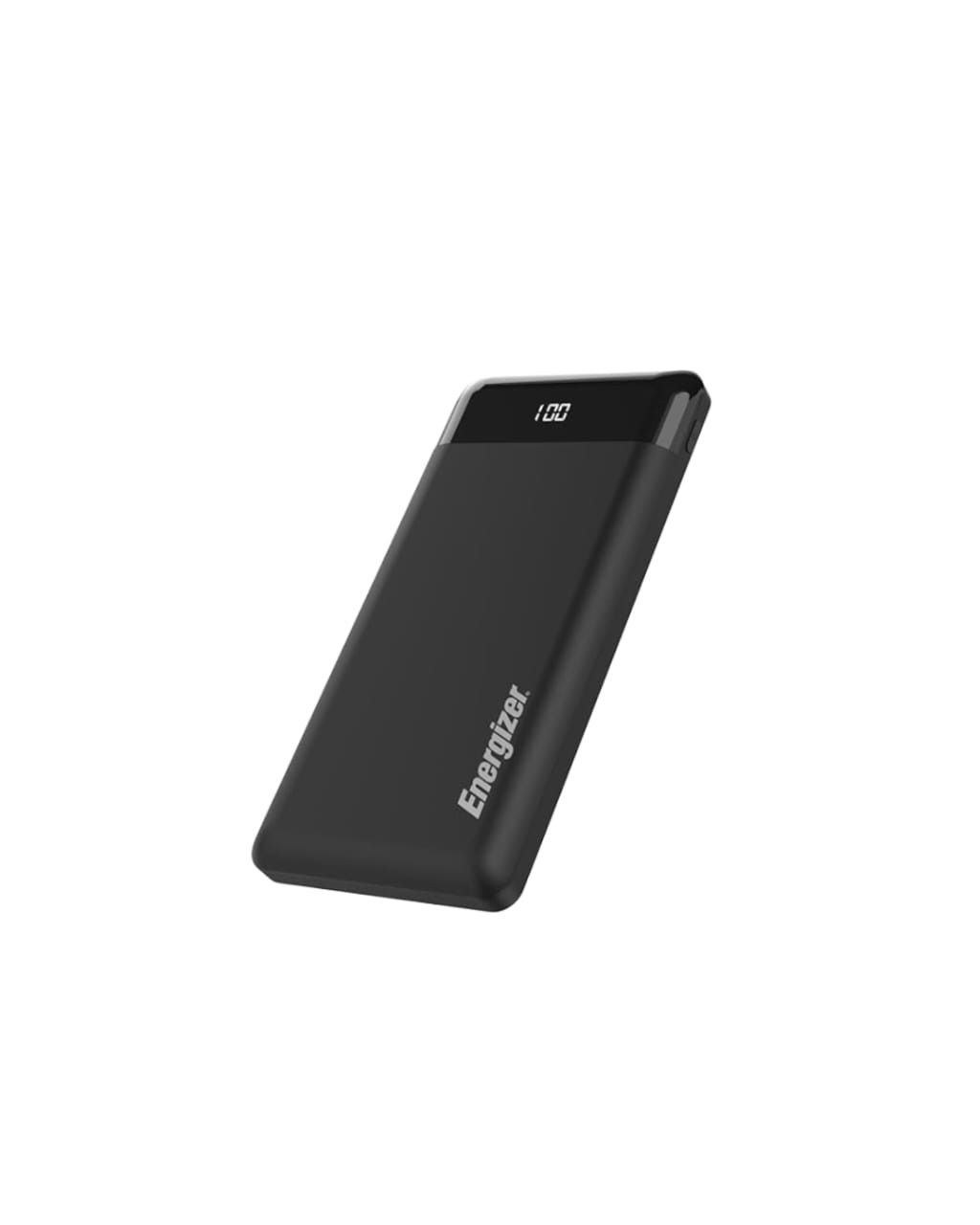 باور بانك إنرجايزر UE20021 بسعة 20000 مللي أمبير في الساعة، مخرجين USB-A، مؤشر عمر البطارية على شاشة LCD، مدخلين، شحن سريع 2.1 أمبير، إدارة PowerSafe، أسود | UE20021-BLK