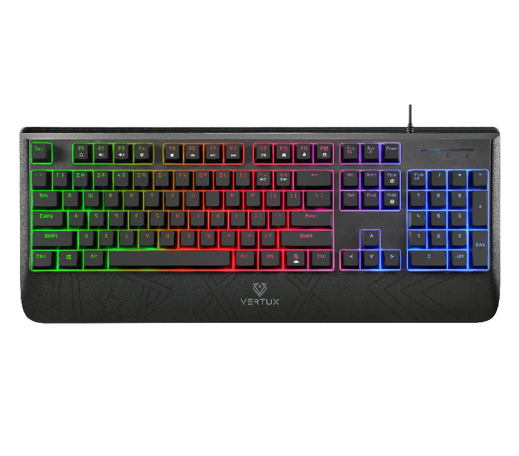 لوحة مفاتيح الألعاب الميكانيكية السلكية سريعة الاستجابة