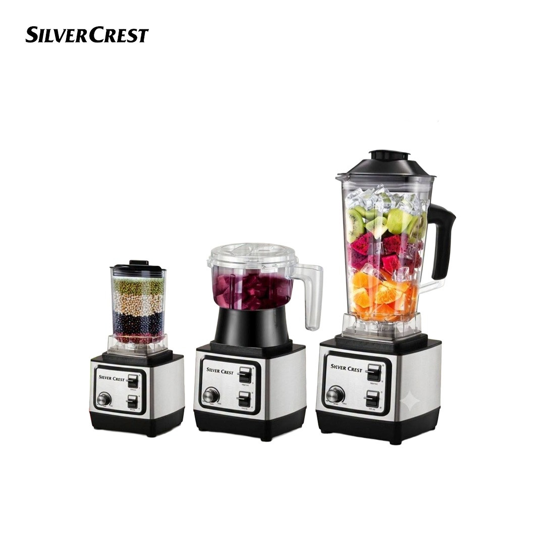 Versatile 3-in-1 electric blender and grinder