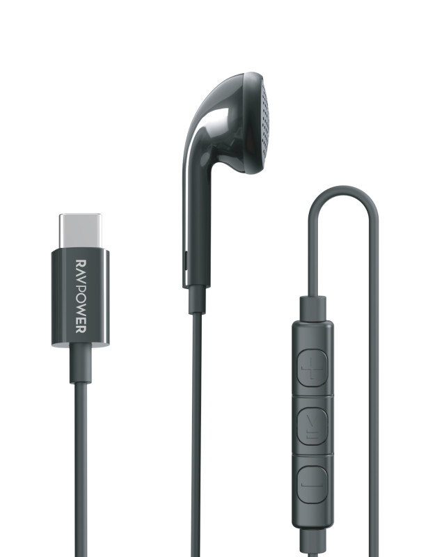 راف باور سماعة أذن EP1002 أحادية مع موصل يو اس بي-سي