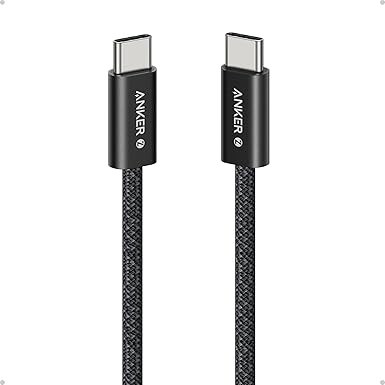 كيبل أنكر زولو USB-C إلى USB-C مضفر بقوة 240 واط (1.8 متر/6 قدم)