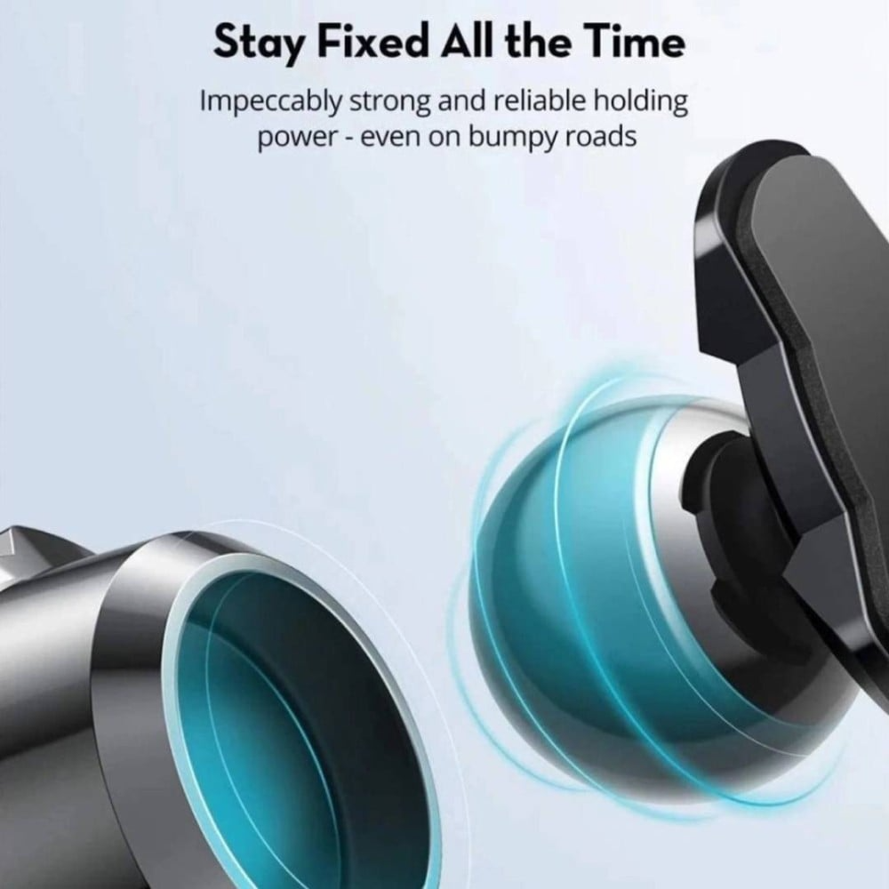 راف باور حامل هاتف السيارة المغناطيسي RP-SH1002  أسود