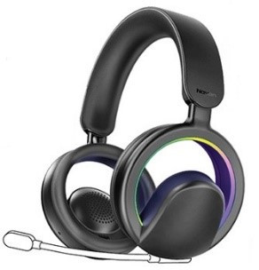 سماعات لاسلكية فوق الأذن عالية الدقة مع ميكروفون قابل للفصل