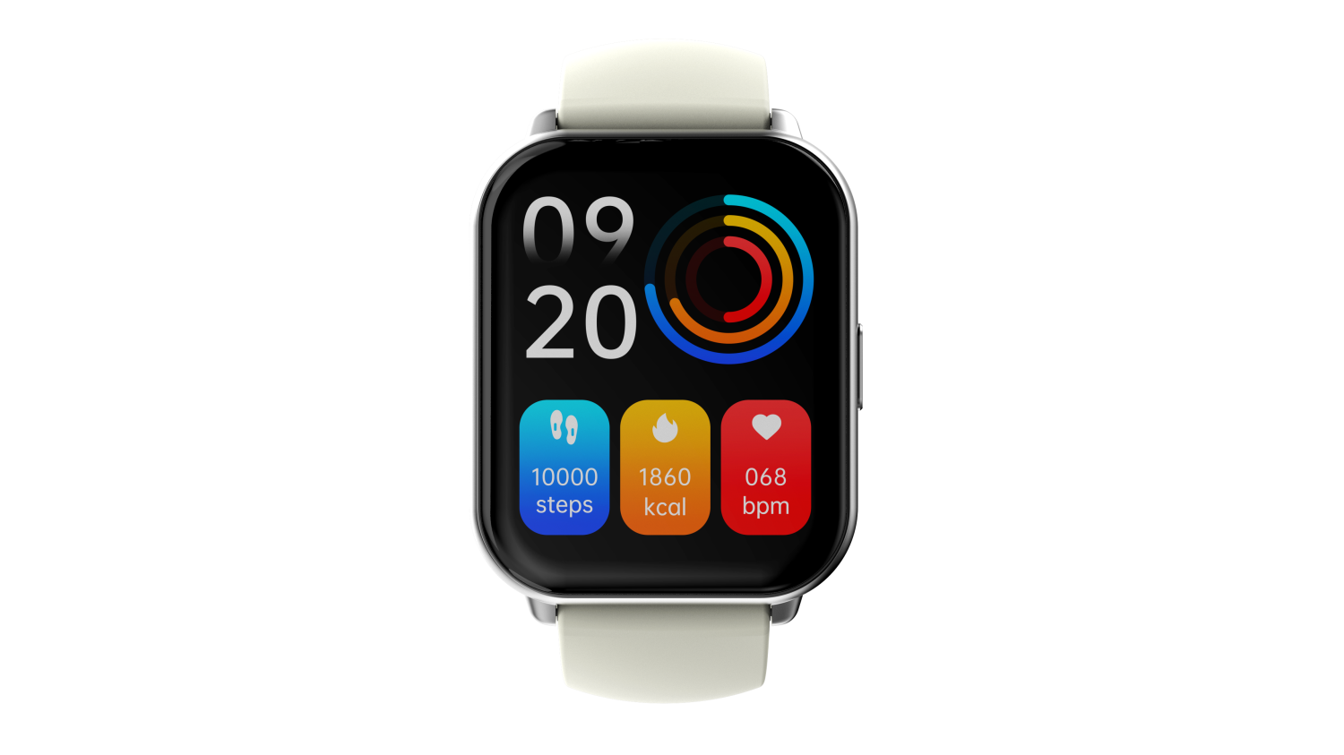 ساعة ذكية عالية الجودة للاتصال عبر البلوتوث في الهواء الطلق/ رمادي