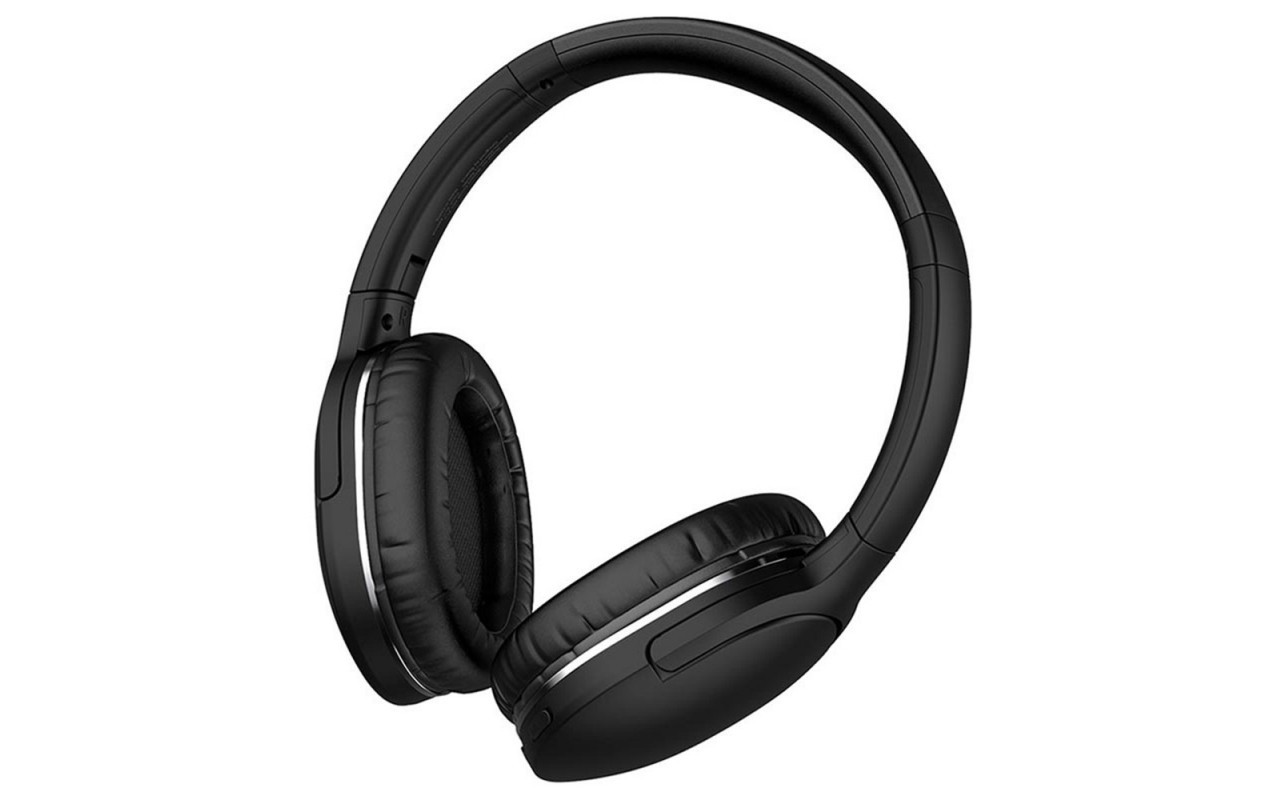 سماعة رأس لاسلكية Baseus Encok D02 Pro باللون الأسود