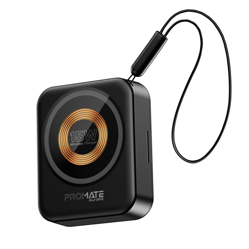 طقم حل متنقل متعدد الوظائف 16 في 1 • حقيبة تخزين وشاحن لاسلكي متوافق مع MagSafe بقوة 15 واط